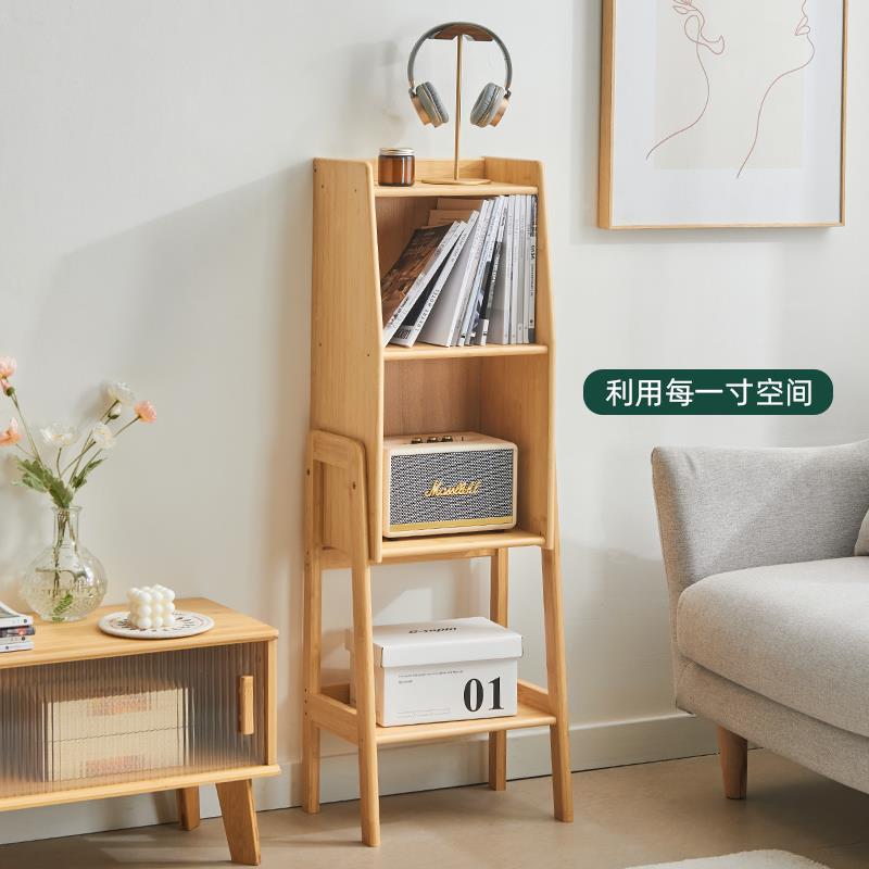 新款小户型电视边柜地客厅多层展示架子落儿架童书柜用简家易KSSB