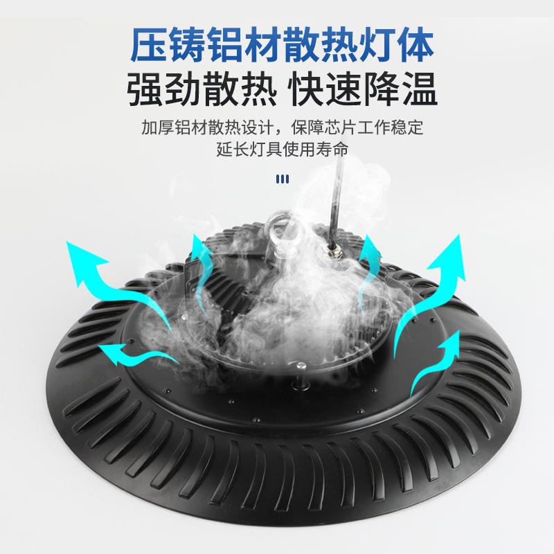 防led工厂矿灯工业照明水GRE工车间厂房灯育馆照明吊灯UF体O飞碟