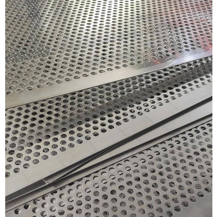 不锈钢孔网通风散热冲孔墙面广告外装冲网饰墙PJO铝板网冲孔板透