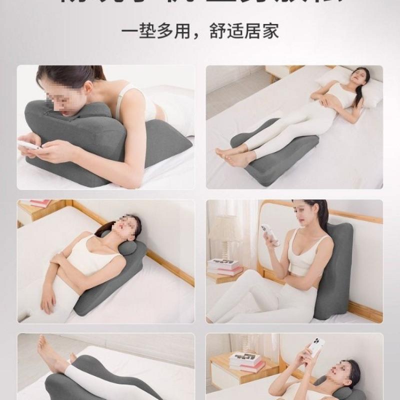 觉玩位2faWBR3E床卧上趴睡枕趴枕手机腿趴着部睡趴床垫俯棉枕头趴