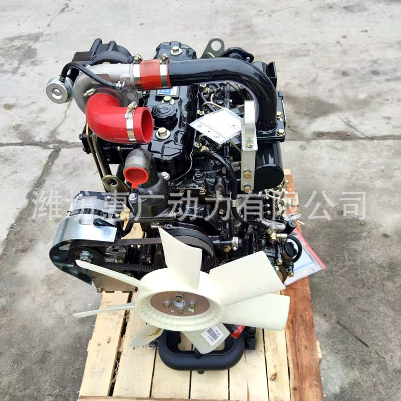 新柴4D30G31电控柴油机 龙工FD38内燃叉车配套36.8KW发动机