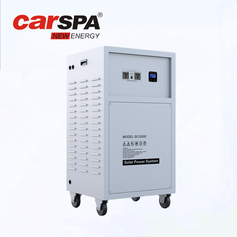 卡斯帕 家用220V3000W移动供电光伏设备离网太阳能发电机储能系统