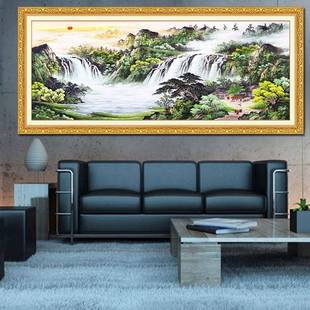 石钻石画家直供钻贴Y226厂魔方钻石魔方圆钻十画字绣风景画