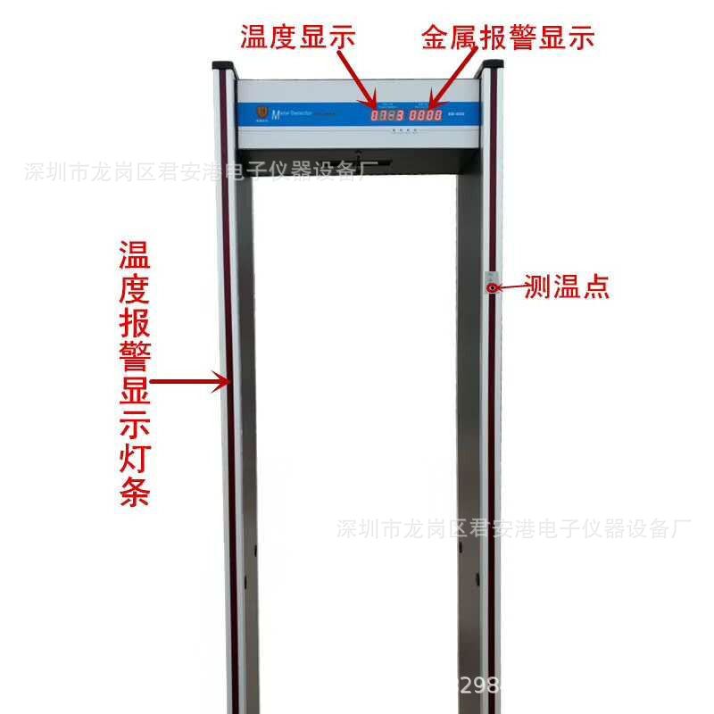 红外测温安检门体温筛查