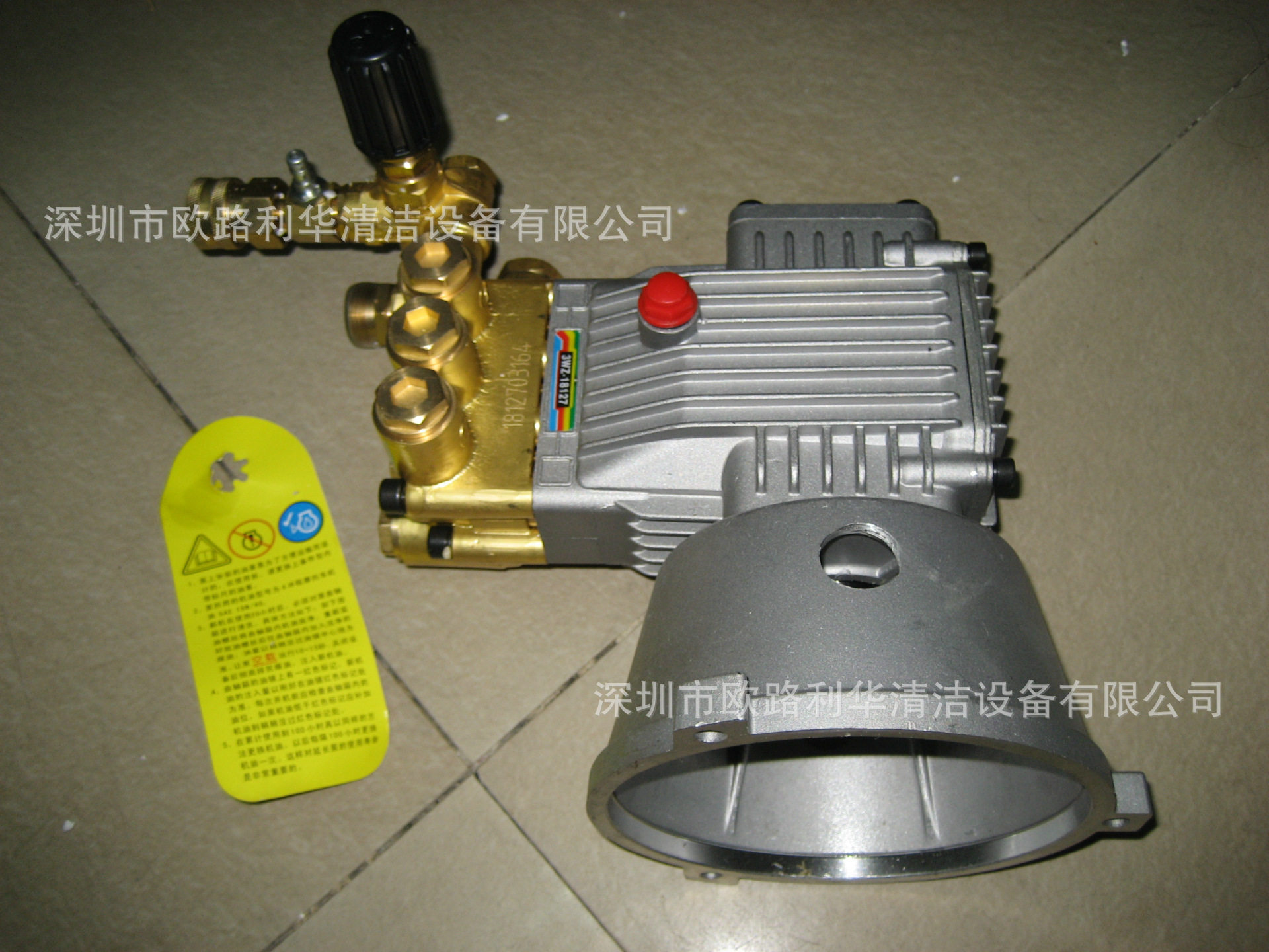 3WZ-1506A 07 08 绿霸高压清洗机铜泵头 汽油清洗机泵头省力