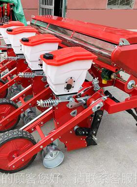 全新式悬浮玉米精播机 平播多行距高YYX粱种植机度深行可款调