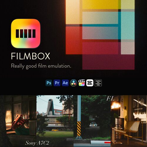 达芬奇FilmboxLut胶片调色套装