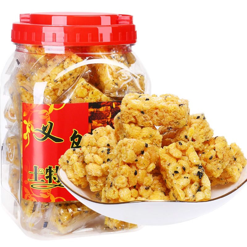 玉米片红糖玉米酥玉米糖爆米花手工小吃糕点网红休闲零食义乌特产