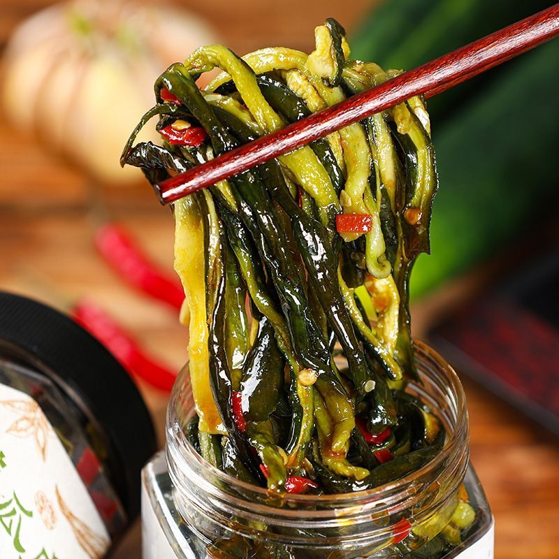 湖南特产什锦菜菜腌菜咸菜下饭菜青瓜酱罐装什锦菜酱菜黄瓜条