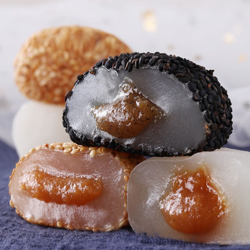 麻薯干吃汤圆特产美食食品糕点零食