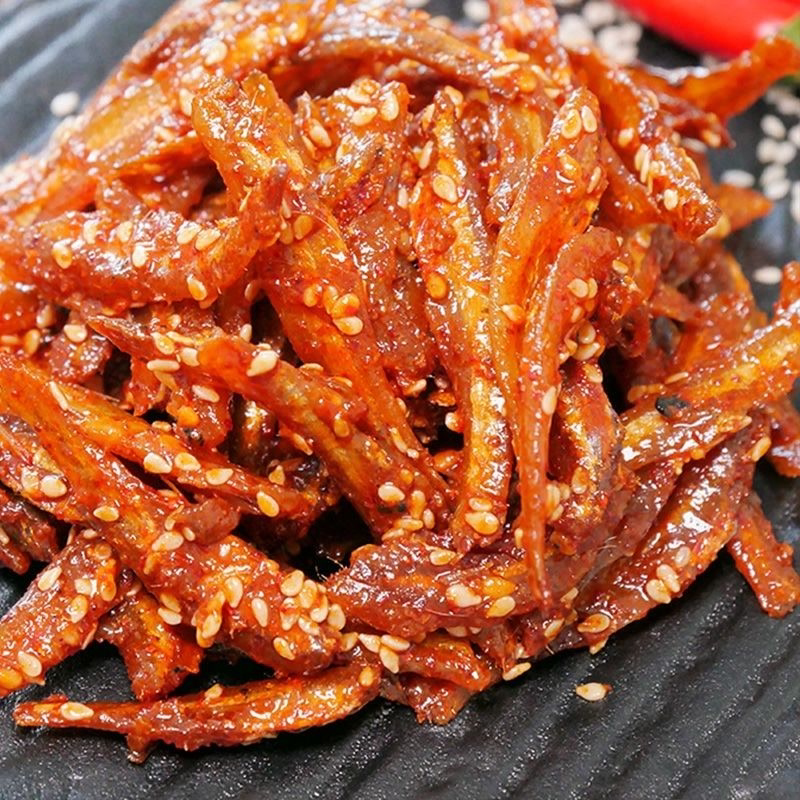 原味银鱼仔香辣小鱼仔即食芝麻蜜汁小鱼北海海鲜特产休闲零食小吃