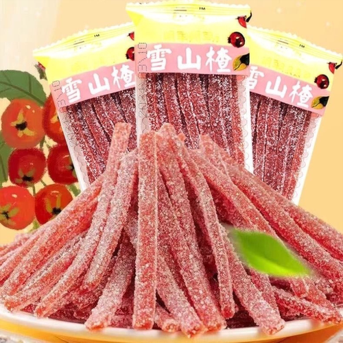 山楂条雪花丝蜜饯酸甜可口儿童办公室零食小吃独立小包装日期新鲜