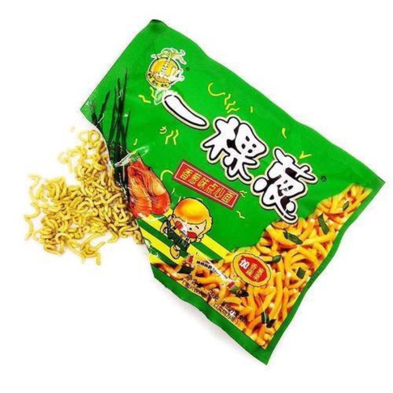 整箱一棵葱方便面18g儿时零食怀旧面干吃面8090后回忆包邮香葱