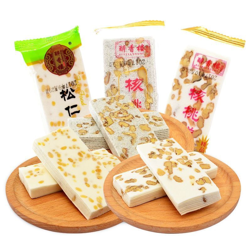 醉香楼核桃糕松仁糕手工云片糕传统糕点食品特产小吃零食点心包邮