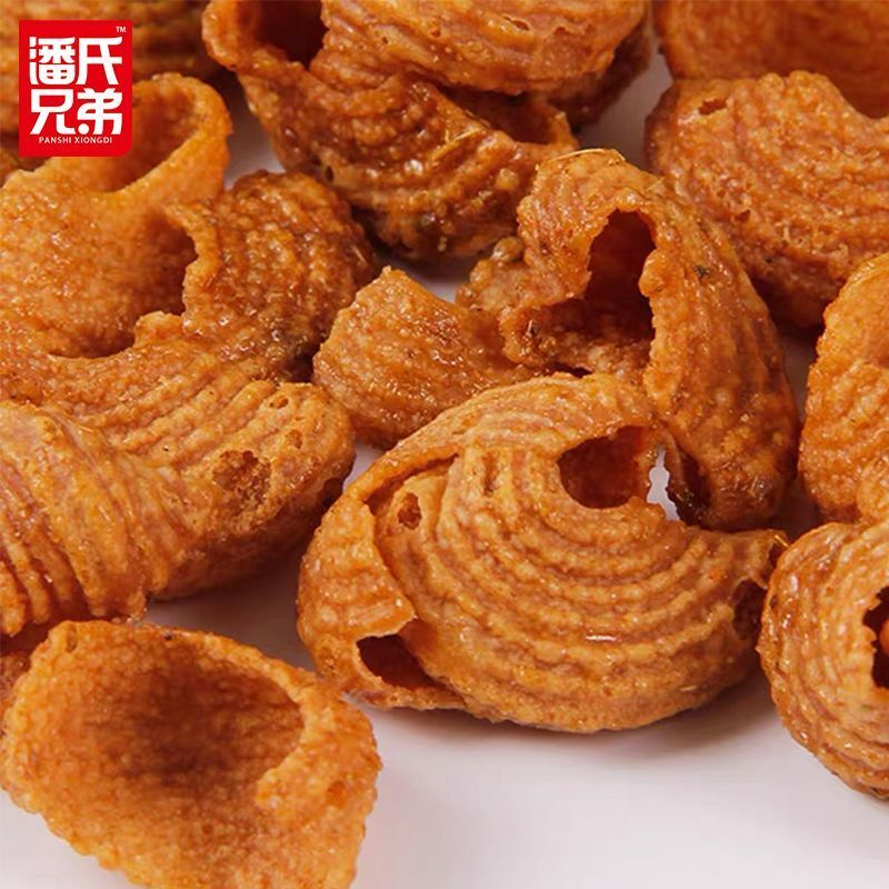 潘氏兄弟猫耳朵蜗牛酥薯片虾片老式猫耳酥童年回忆办公室休闲零食