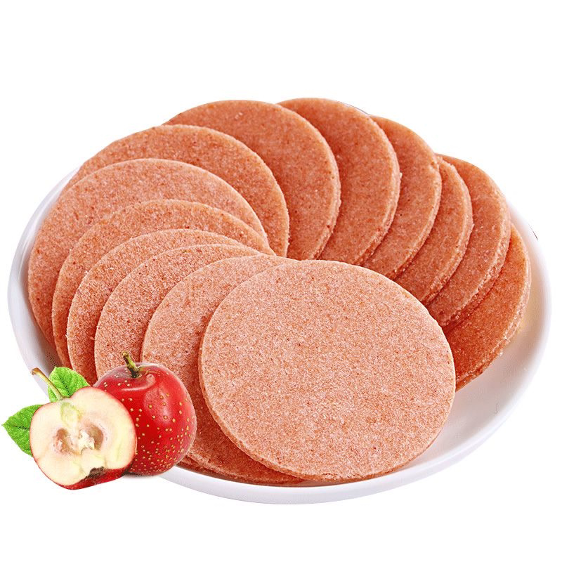 山楂片500g山东特产山楂饼酸甜山楂制品果丹皮儿童零食蜜饯小包装