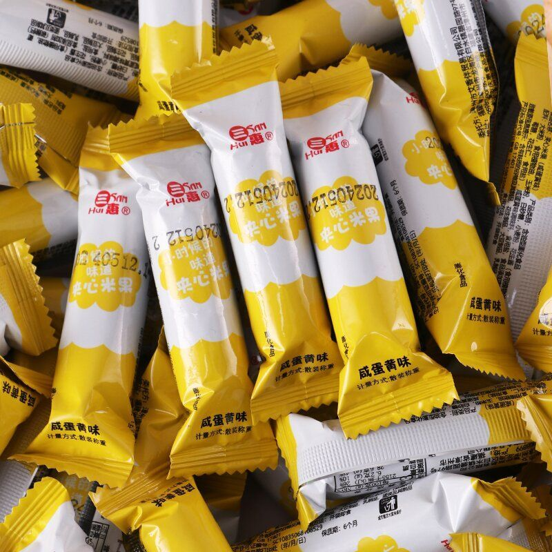 米果休闲零食糙米卷夹心米果棒独立小包装厂家批发食品
