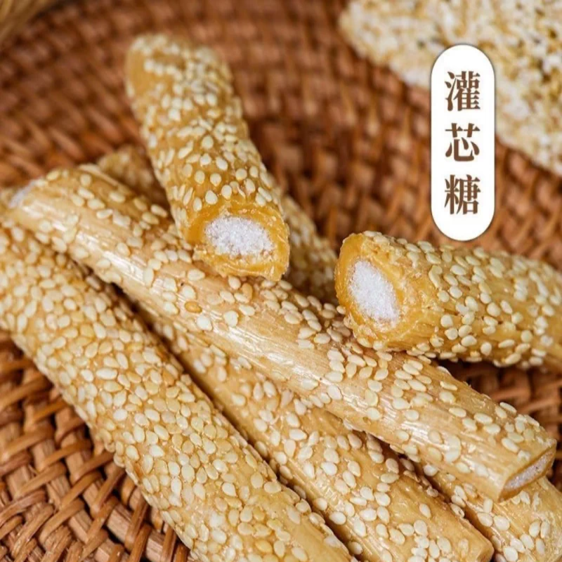 麦芽糖山西吕梁临县特产糖瓜粞C棍棍不扎扎西棍棍麻糖灶糖包邮