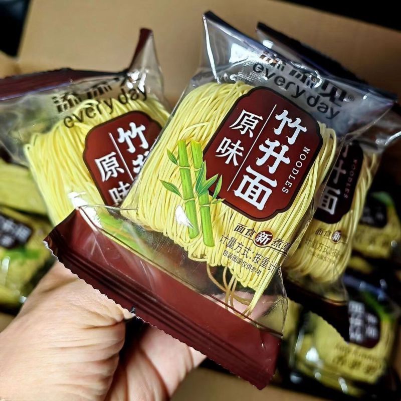 竹升面独立包装淮山面添添见手工淮山面添添见淮山面独立包装袋装