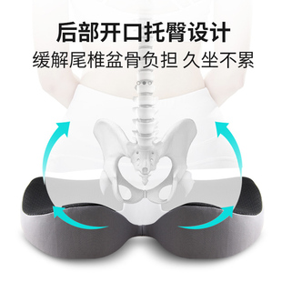 单片座垫 汽车用主驾驶增高坐垫久坐透气货车屁股座椅塌陷垫子四季