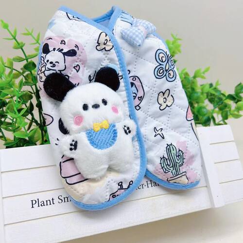 狗狗衣服秋冬装加绒加厚无袖格子马甲雪纳瑞泰迪比熊衣服复古保暖