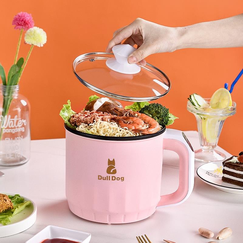 智能预约快煮锅宿舍学生煮面 面火锅多功能家用小型迷你小电锅电