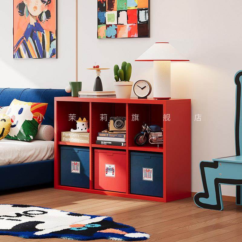 中古包豪斯家用卧室床边柜钢制床头格子柜置物收纳柜儿童书柜书架,住宅家具,儿童书柜,淘宝优惠券,粉丝福利购,淘宝优惠卷