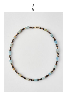 ZIXIU子休果冻海系列-暮云·项链