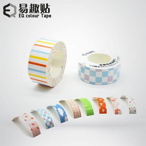 适用锦宫贴普乐LR5C爱萌纸色带lite可爱便利标签纸条热敏打印贴纸