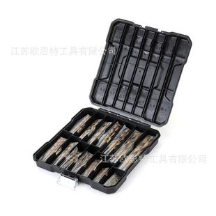 99pc镀钛麻花钻高速钢木工开孔器钢板打孔钻头铁皮套装 跨境塑盒装