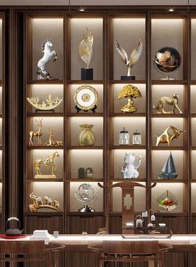 厂家直销新中式复古小摆件客厅家居服装咖啡店铺餐厅酒柜装饰品