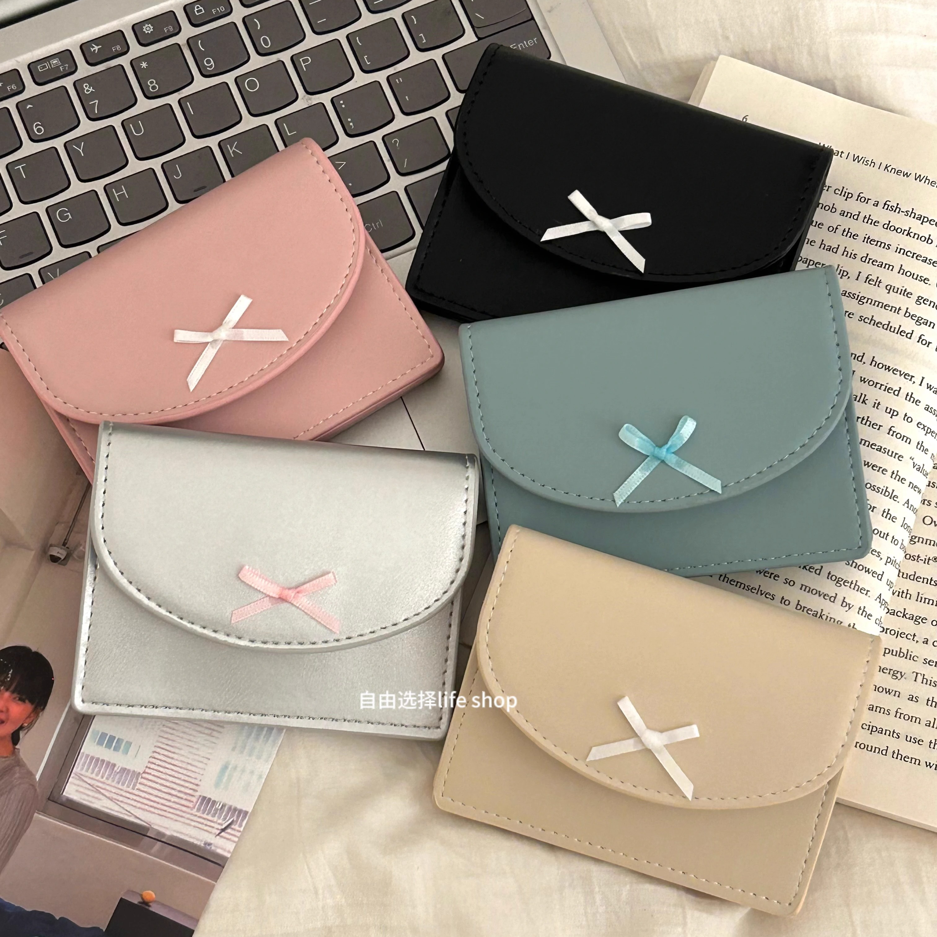 韩系ins甜美便携卡包零钱包