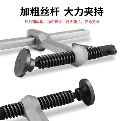 森隆运重型加厚工业级F夹木工夹锻造夹大铁夹钣金石材夹大夹深g夹