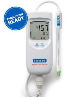 哈纳HI99164防水便携式酸度pH-温度测定仪【酸奶】