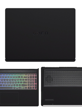 适用2025款HP惠普OMEN暗影精灵MAX贴纸TPN-I143笔记本电脑16-ah外壳膜原机色保护膜机身纯色磨砂全套贴膜配件