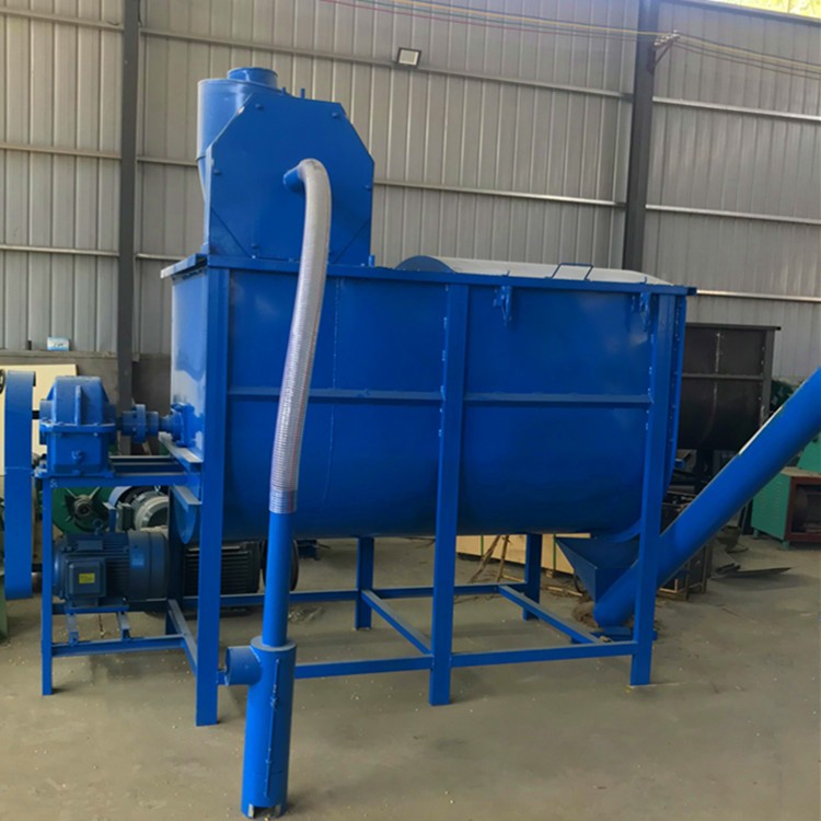 水产观赏鱼类鸟粮混料机 膨润土猫砂混合设备 牛羊养殖搅拌机