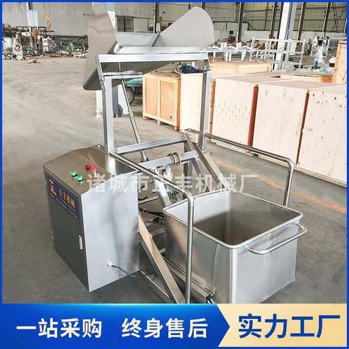 定制自动上料机肥牛类真空滚揉机猪肉猪肘子腌制入味机自动上料