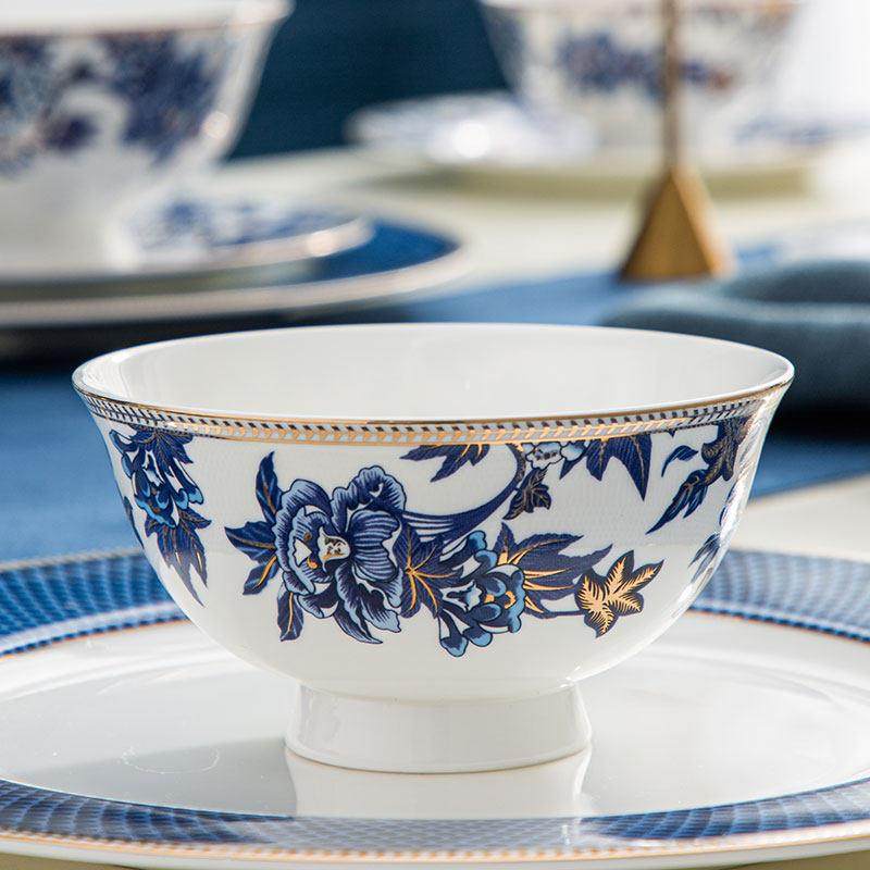 碗盘餐具套装饭碗面碗高级感骨瓷精致高档家用欧式单个陶瓷碗新款,餐饮具,碗,淘宝优惠券,粉丝福利购,淘宝优惠卷