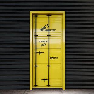 集装箱门工业风门网红门酒吧门KTV餐饮厕所门卫生间门个性门