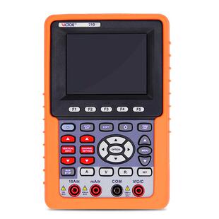 胜利单通道手持式彩色示波表VC210/VC2060/2100示波器带电脑接口