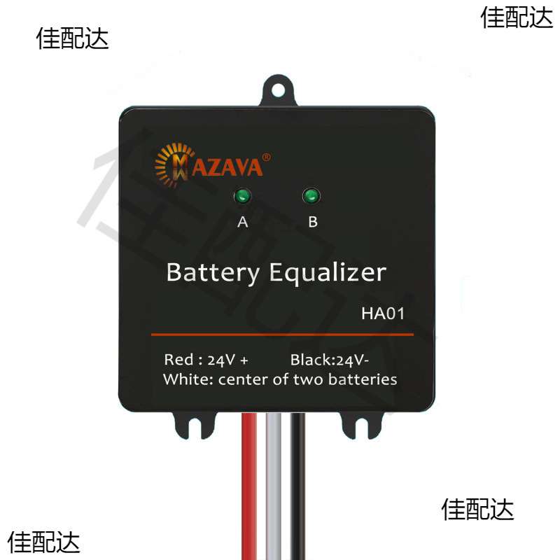 HA01电瓶主动电池均衡器 12 24V串联锂离子电池平衡铅酸磷酸铁锂