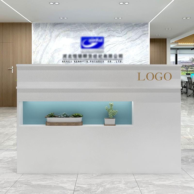 促销简约现代收银台小型柜台服装理发店便利店吧台超市前台接待台