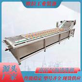 枇杷杨梅气泡喷淋清洗机 土豆去泥清洗线 全自动油桃杏子清洗设备