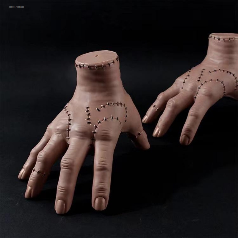 Wednesday thing亚当斯一家星期三小东西断手手掌乳胶树脂工艺品