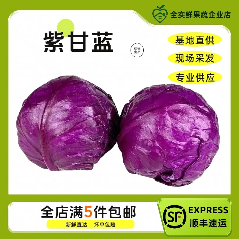 紫甘蓝新鲜蔬菜10斤紫包菜卷心菜球生菜蔬菜沙拉食材即食农家自种,水产肉类/新鲜蔬果/熟食,叶菜类,淘宝优惠券,粉丝福利购,淘宝优惠卷