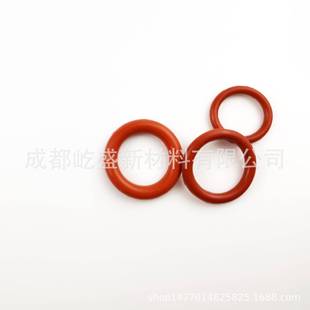 O型密封件食品级硅胶O圈耐高温耐极性溶剂静态密封O型圈