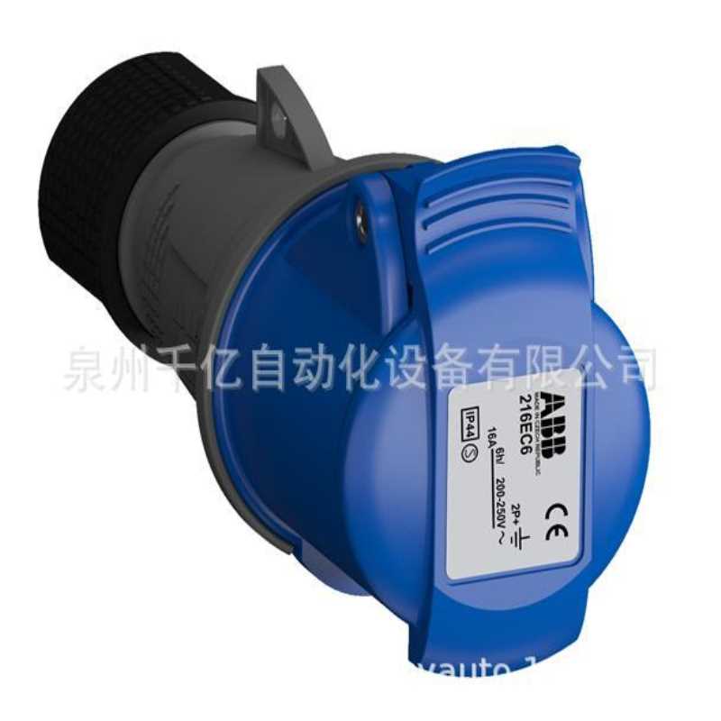 型号： 332EP6订货号：10219169；ABB工业连接器插头替代