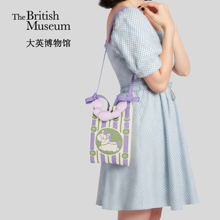 大英博物馆马上有钱斜挎包手拎包马年新年本命年闺蜜生日礼物女生