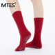MTES专业瑜伽袜子五指袜红色训练防滑袜普拉提专用袜室内健身袜子