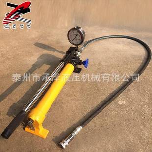 单手动液压泵双作用双回路手动油泵大流量大容量油泵